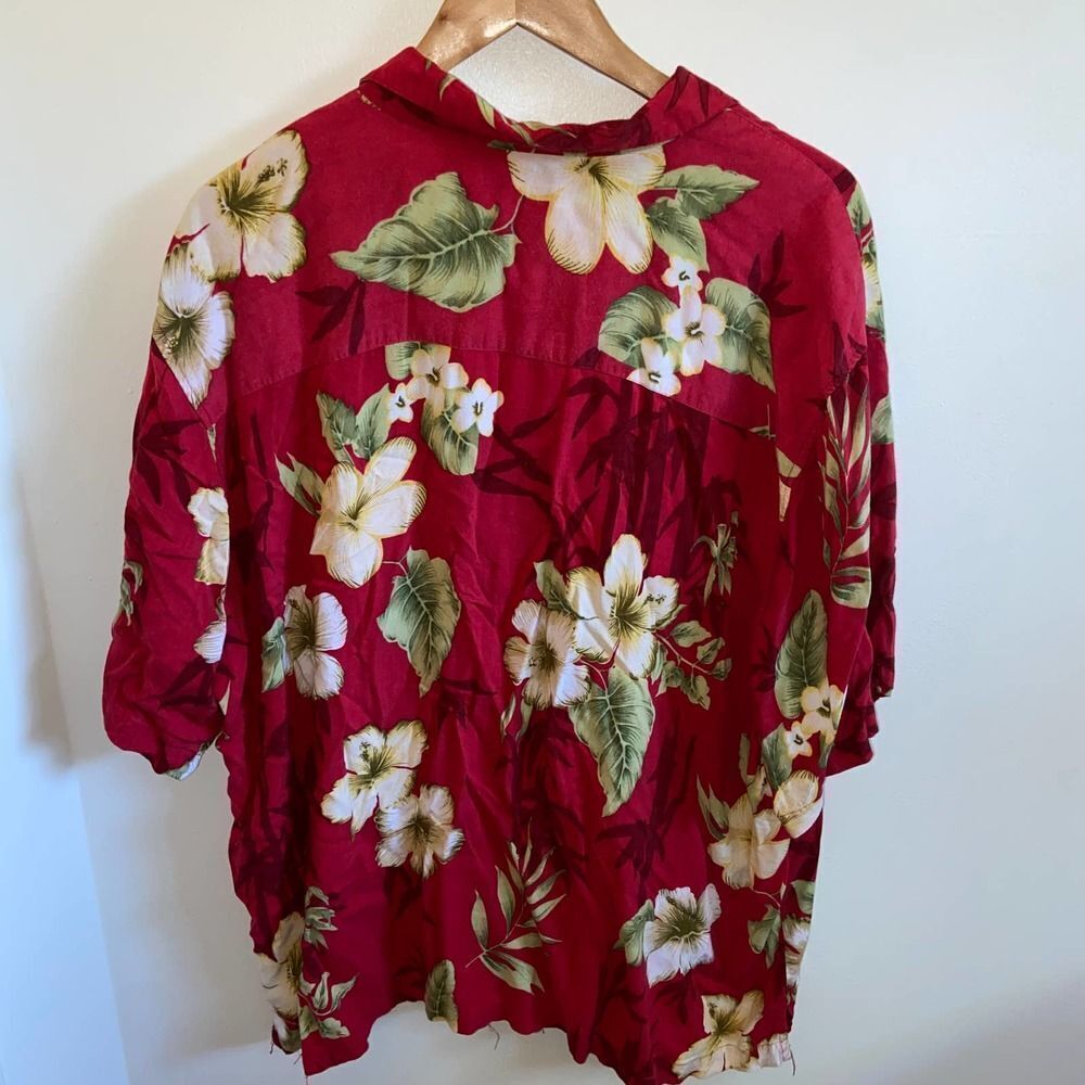 Islander - Floral Pattern Button Down Shirt - image 6